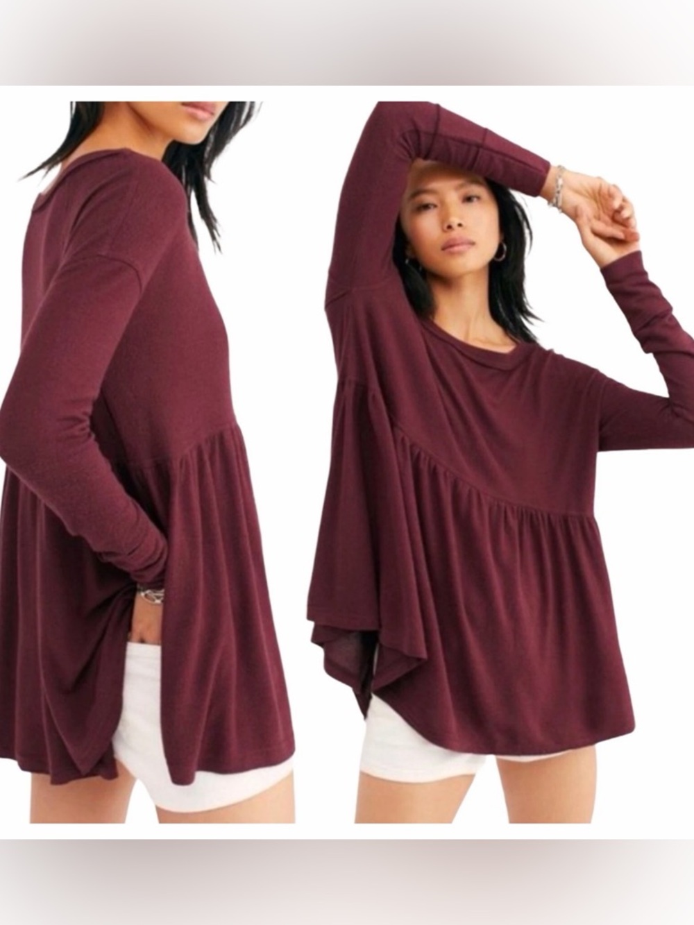 Free People Babydoll Top